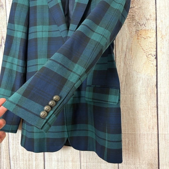 J.crew Mens Thompson University Blazer Jacket Wool Blend Slim Fit size 34R - Picture 7 of 15